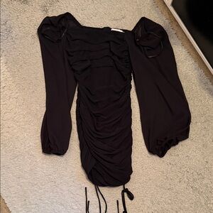 Chic Black Long Sleeve Dress